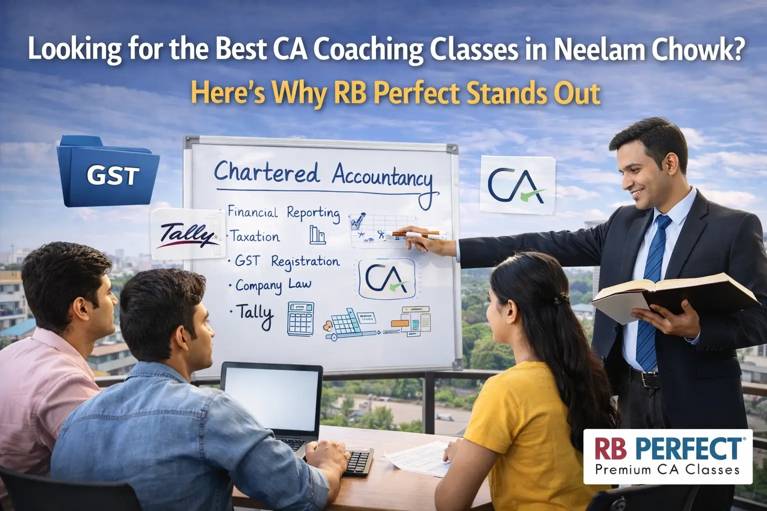 Best CA Coaching Classes in Neelam Chowk | RB Perfect