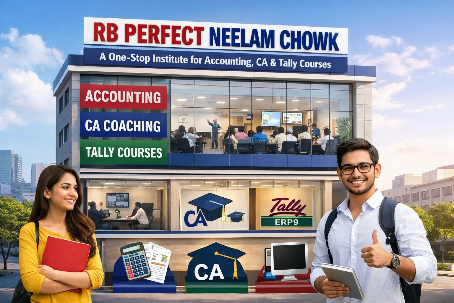best accounting institute in Neelam Chowk