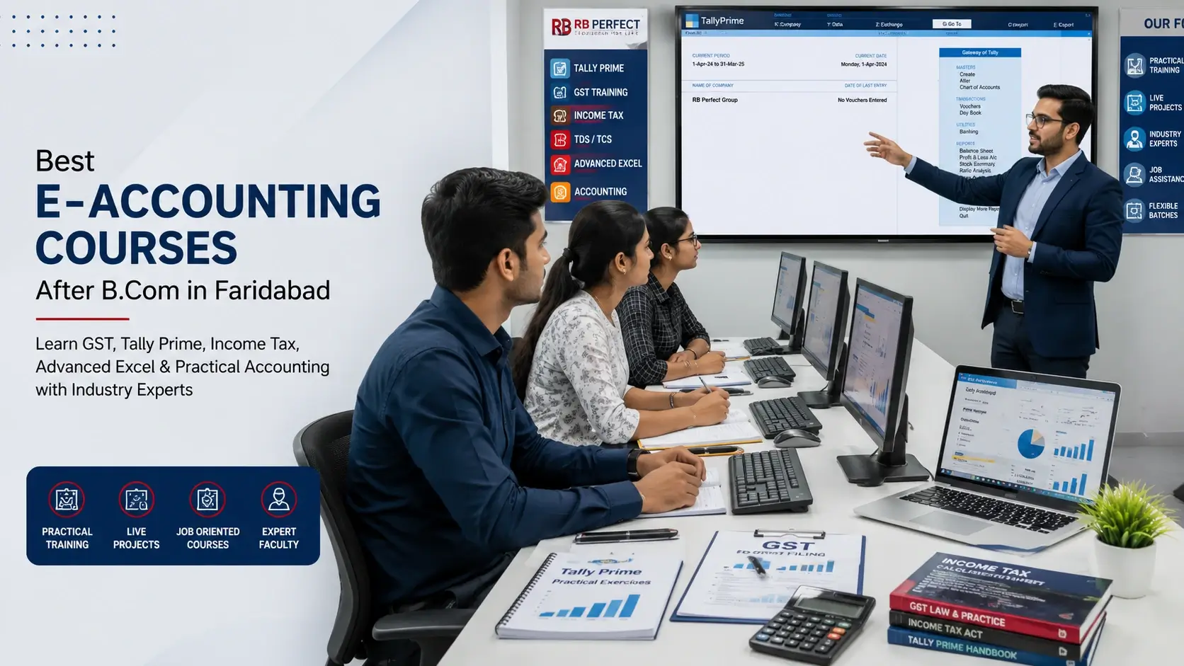 Best E-Accounting Courses After B.Com in Faridabad