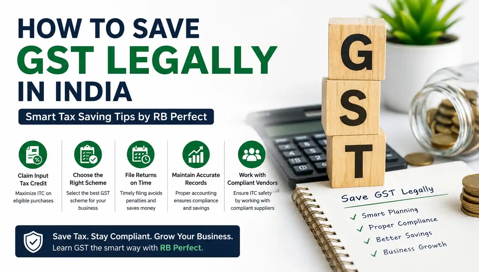 How to Save GST Legally in India