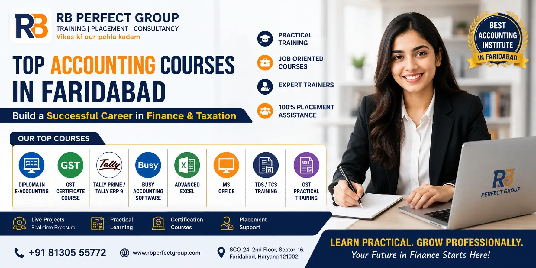 accounting course in Faridabad